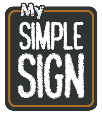 My Simple Sign